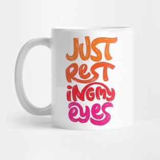 Just Resting My Eyes Mug